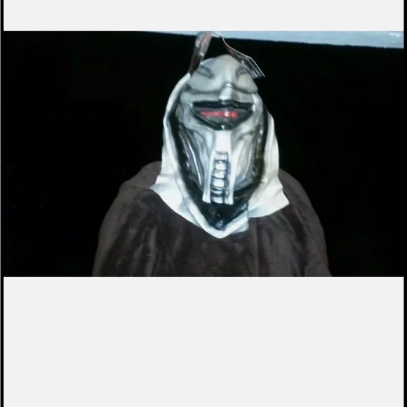 Battlestar Galactica Cylon Adult 3/4 Mask Licensed Product 3/4 Mask VINTAGE NEW